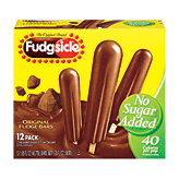 Fudgsicle&nbsp;Frozen Dessert&nbsp;Original Fudge Bar No Sugar Added 1.65 Oz Full-Size Picture
